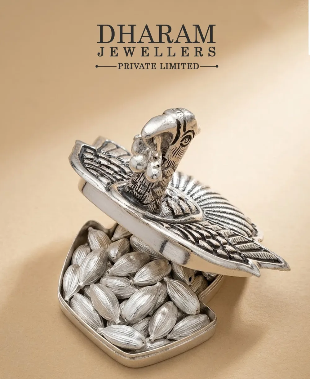 Sculpted Bird Keepsake Box